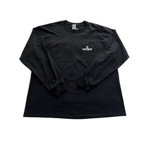 George Cox Long Sleeve T-Shirt in Black